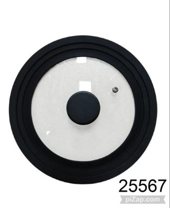 Imagen de TAPA DE VIDRIO Y SILICONA PRA 20/22/24CM  11.25